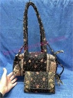 Vera Bradley hand bag & matching wallet