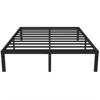Upcanso 16 Inch King Bed Frame Heavy Duty Metal P