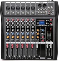 CK-60 Professional Mixer (6-Channel) for Recording