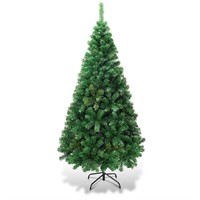 5 ft. Green PVC Pine Artificial Christmas Tree, W