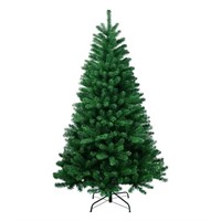 6ft Artificial Christmas Tree, Premium Hinged Spr