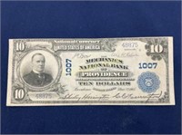 $10 NATIONAL BANK PROVIDENCE CURRENCY #48875