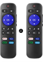 NEW 2-Pcs Remote Control for All Roku TV