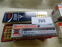 4 BOXES OF 100 EACH OF 22 LR SHELLS