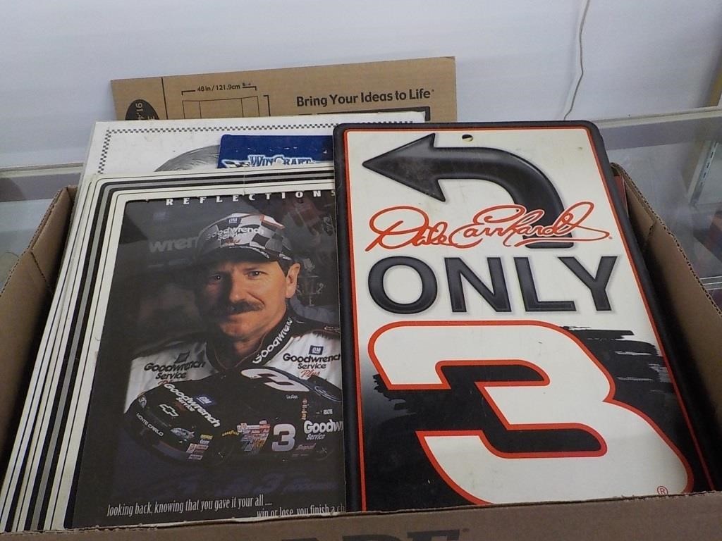 Dale Earnhardt sign, pictures