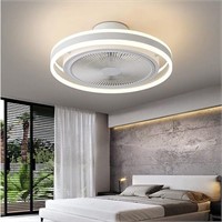 Modern Fan Ceiling Light with Remote Control LED C
