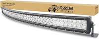 SKYWORLD 52 inch Curved LED Light Bar 288W Ultra T