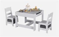 Retail$130 3in1 Wood Kids Activity Table