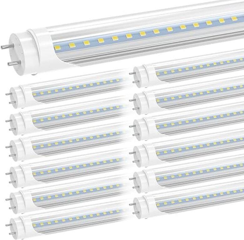 CNSUNWAY T8 LED Tube 4ft, 22W 2400LM, 6500K Cool W