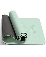 Yoga Mat for Women Men Kids, 72" x 24" Mint Green