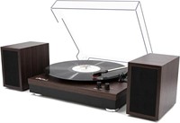 LP&No.1 Record Player, Vinyl Turntable with