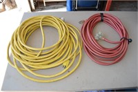 2 HEAVY EXTENSION CORDS