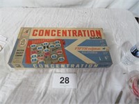 1962 CONCENTRATION GAME