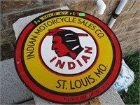 Indian Motorcycle sign