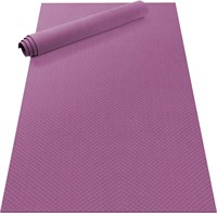 Odoland Large Yoga Mat for Pilates Stretching Home