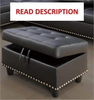 Devion Furniture Transitional PU Faux Leather Lift