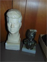 (2) JFK Busts