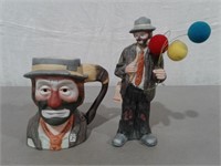 Emmett Kelly Jr. Music Mug & Figurine