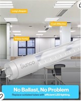 Sunco 24 Pack T8 LED 4FT Tube Light Bulbs B
