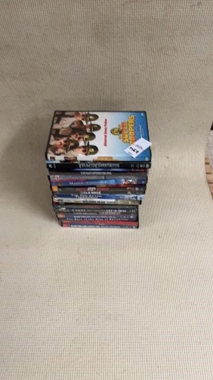 17 DVDs