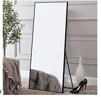 MIRUO Full Length Mirror, 64" x 21" Aluminum