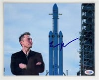 Elon Musk Autographed/ Signed Photograph