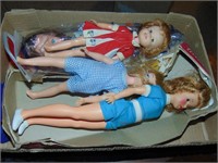 Flat of Vintage Tammy Dolls, Plus