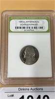 1981 Jefferson Gem proof nickel