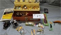 Tackle Box Full has Vintage Lures