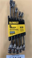 Dewalt five piece wrench set