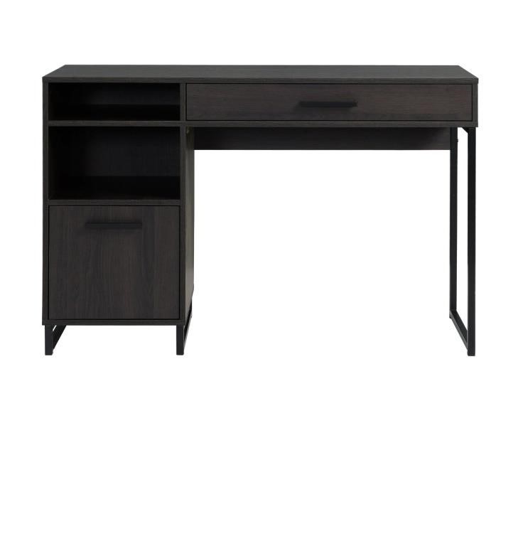 Mainstays Wood & Metal Writing Desk with 1 D