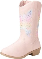 SIZE : 9 -  Boots - Girls' Western Cowboy Boots