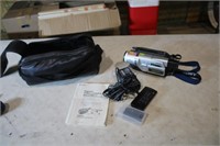 Sony camcorder with accessories