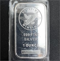 1 ounce Silver Bar - APMEX