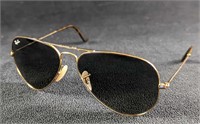 Ray Ban Aviator Sunglasses With Case