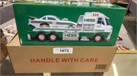 Hess, toy truck and dragster