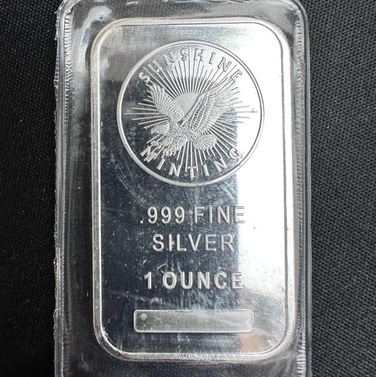 1 ounce Silver Bar - APMEX