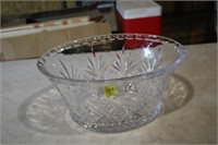 Large glass bowl