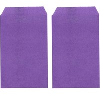 Lavender Purple Mini Flat Greaseproof Paper Bags