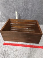 Vintage Wood Box 7.5x19x12