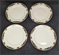 4 Maddock & Sons China Autumn Fruit Dinner Plates