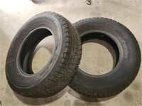 Pair of Winterforce 275.70.R15 tires