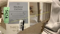 2 threshold 84" blackout curtains 2 colors