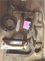 Masonry tools, miter saws, sprays, etc