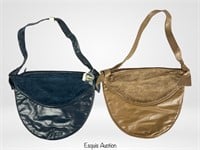 Vintage Lady's Leather Shoulder Bags