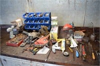 ASSORTED TOOLS & HARDWARE