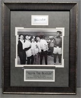 "Ali vs. The Beatles" Framed Picture