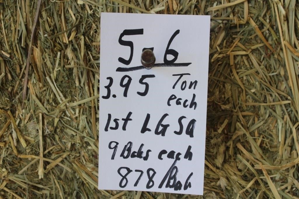 Hay, Bedding & Firewood Auction#17 (4/24/2024)