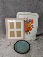 Picture Frame, Tray & Plant Holder