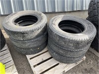 6 tires LT235/80R17 HANKOOK